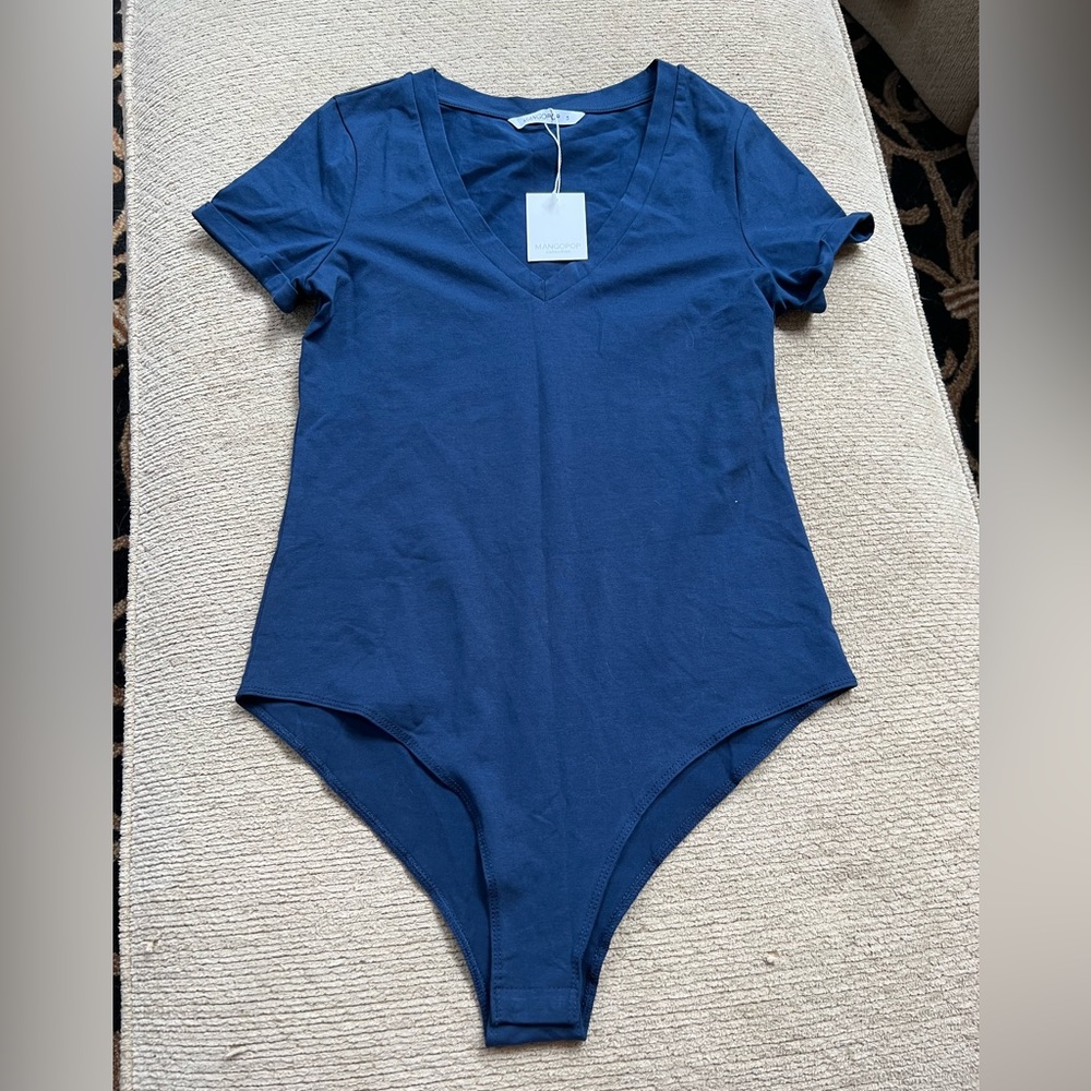 NWT cuff sleeve bodysuit